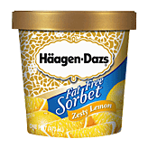 Haagen-Dazs Sorbet Zesty Lemon Full-Size Picture